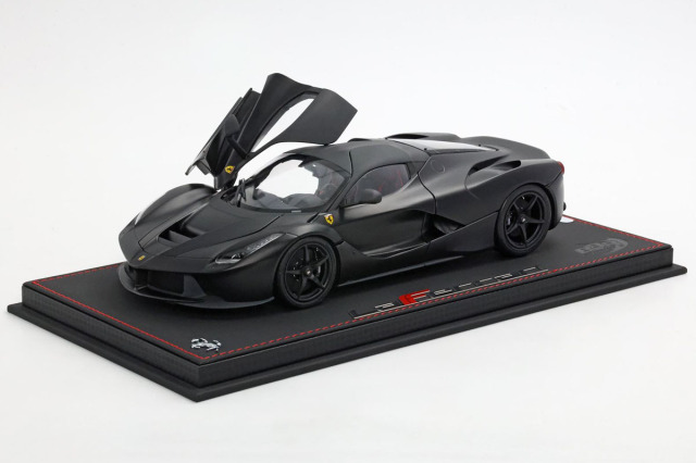 BBR BBR182242DIE 1/18 La Ferrari Matt Black Limited 78pcs （ケース付）