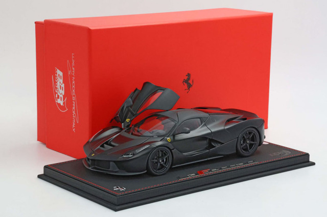 予約商品 ** BBR BBR182242DIE 1/18 La Ferrari Matt Black Limited
