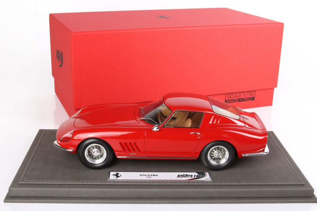 お取り寄せ商品】 BBR1823BV 1/18 Ferrari 275 GTB2 1966 Red Limited