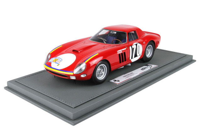 ** 予約商品 ** BBR1846F 1/18 Ferrari 250 GTO Tour De France 1964 Car n.170（ケース付）