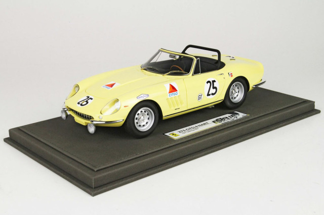 【お取り寄せ商品】 BBR1847V 1/18 Ferrari 275 GTS 4 Nart Sebring 1967 Limited 200pcs （ケース付）