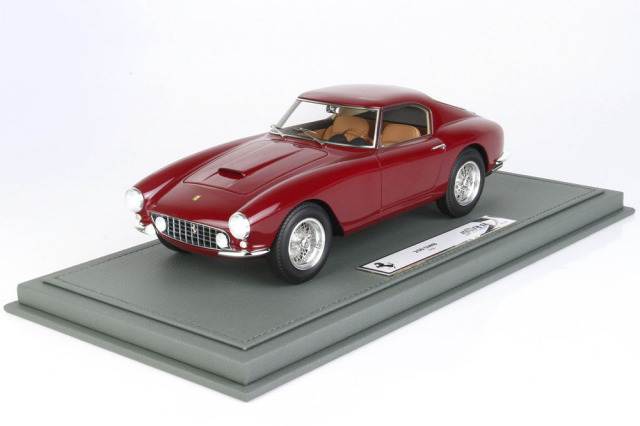【お取り寄せ商品】 BBR1851DV 1/18 Ferrari 250 GT  Berlinetta Passo Corto Dark Red Crayon Limited 200pcs （ケース付）