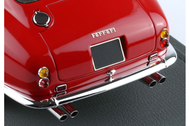BBR1861A1V 1/18 Ferrari 250 SWB Short Wheel Base Red (leather