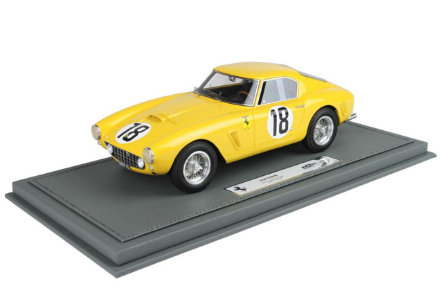 【お取り寄せ商品】 BBR1861DV 1/18 Ferrari 250 SWB 24H Le Mans 1960 n.18 Arents / Connell Limited 99pcs（ケース付）