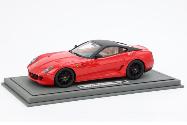 ** 予約商品 ** BBR1871A1V 1/18 Ferrari 599 GTB Fiorano 2006 Automatic Gear Rosso Corsa -Black wheels（ケース付）