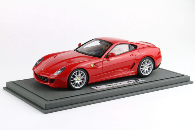 ** 予約商品 ** BBR1872A1V 1/18 Ferrari 599 GTB Fiorano 2006 Manual Gear Rosso Corsa -Cuoio Color Interior Limited 126pcs （ケース付）