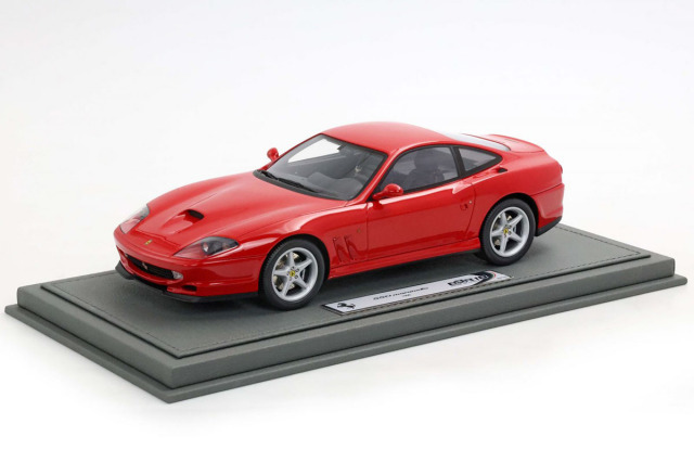** 予約商品 ** BBR1873AV 1/18 Ferrari 550 Maranello 1996 Rosso Corsa - Black Limited 155pcs（ケース付）