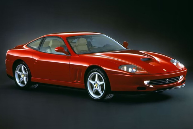 ** 予約商品 ** BBR1873A1V 1/18 Ferrari 550 Maranello 1996 Rosso Corsa - Beige（ケース付）