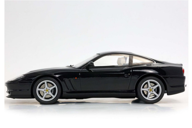 BBR1873DV 1/18 Ferrari 550 Maranello 1996 Nero Daytona - Cream