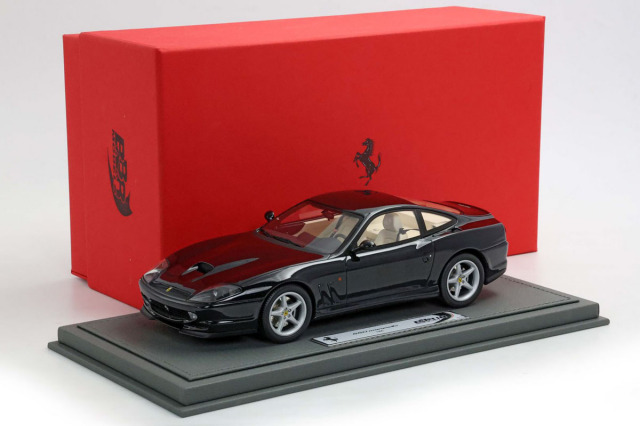 予約商品 ** BBR1873DV 1/18 Ferrari 550 Maranello 1996 Nero Daytona