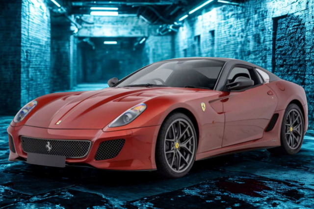 ** 予約商品 ** BBR1880DV 1/18 Ferrari 599 GTO 2010 Rosso Fuoco with Gray roof Limited 27pcs（ケース付）