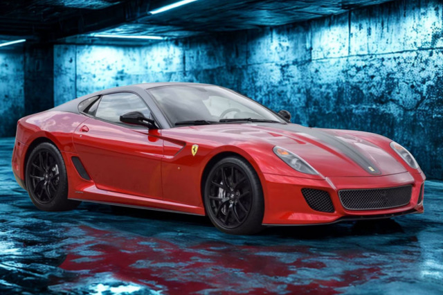 ** 予約商品 ** BBR1880D1V 1/18 Ferrari 599 GTO 2010 Rosso Fuoco with Gray roof and Stripe Limited 27pcs（ケース付）