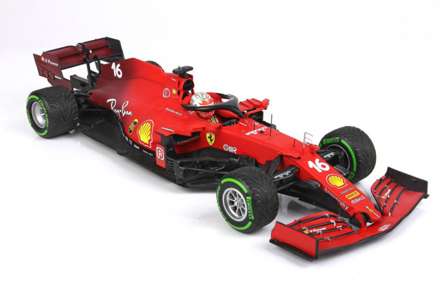 ミニカー　1/43 Ferrari SF21 Grand Premio Dell Emilia Romagna Autodromo Enzo E Dino Ferrari C. Leclerc RAIN Version Shell #16(レッド) [BBRC260ARAIN] BBR Ferrari SF21 GP dell Emilia Romagna Autodromo Enzo e Din
