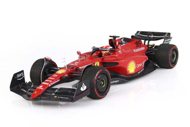 BBR 221816DIEV 1/18 Ferrari F1-75 Bahrain GP 2022 C.Leclerc Winner