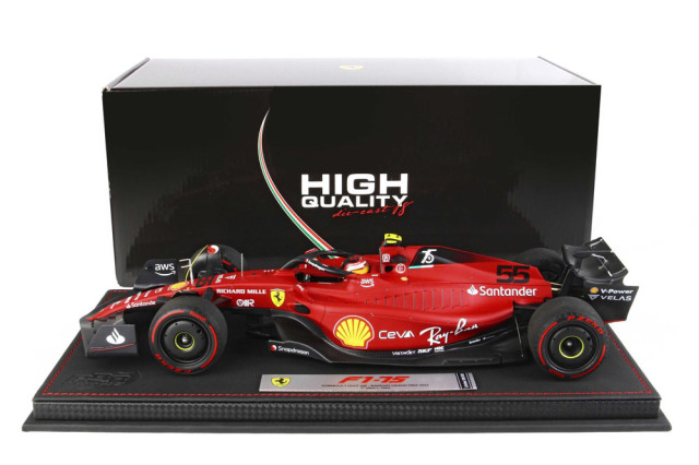 お取り寄せ商品】 BBR 221855DIEV 1/18 Ferrari F1-75 Bahrain GP 2022