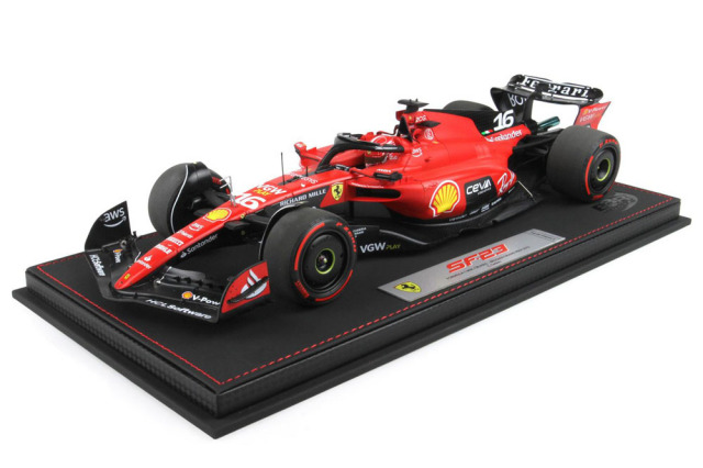 BBR 231816CDIE 1/18 Ferrari SF-23 Belgium GP SPA-Francorchamps 2023 C.Leclerc （ケース付）