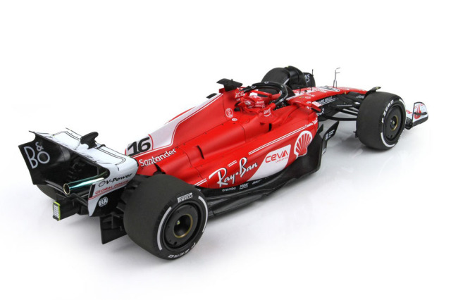 BBR 231816EDIE 1/18 Ferrari SF-23 Las Vegas GP 2023 C.Leclerc