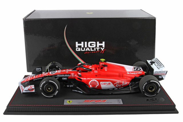 BBR 231855EDIE 1/18 Ferrari SF-23 Las Vegas GP 2023 C.Sainz