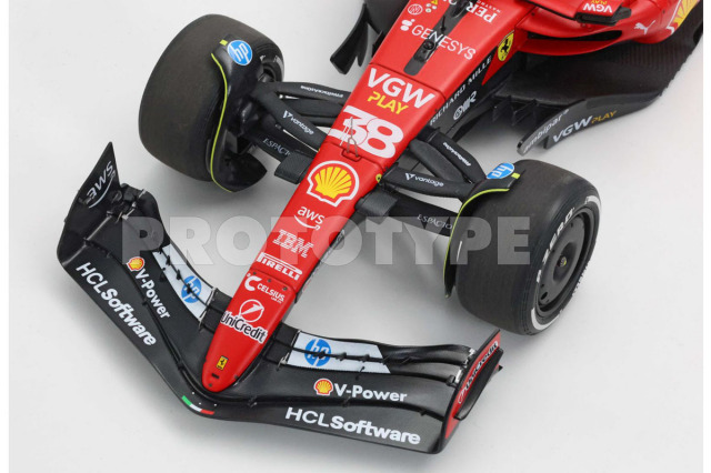 予約商品 ** BBR 2318T38DIE 1/18 Ferrari SF-23 Fiorano test 2025