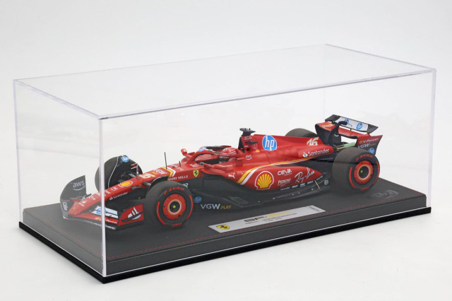 予約商品 ** BBR 241816CPOLE 1/18 Ferrari SF-24 Monaco GP