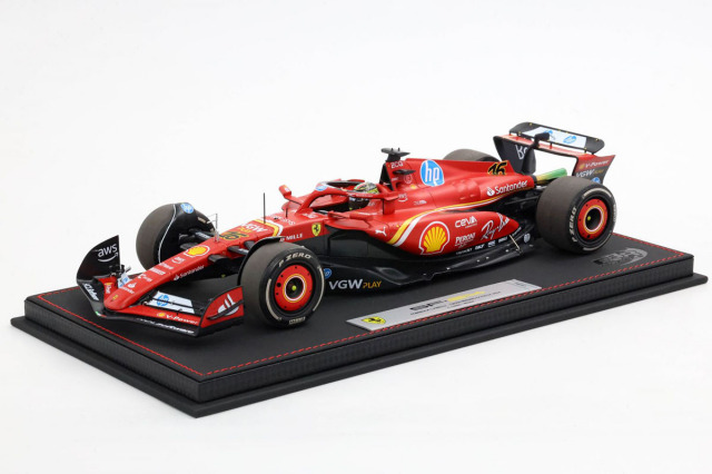 ** 予約商品 ** BBR 241816DDIE 1/18 Ferrari SF-24 Italian GP 2024 C.Leclerc Winner （ケース付）