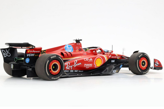 BBR 241816DDIE 1/18 Ferrari SF-24 Italian GP 2024 C.Leclerc Winner