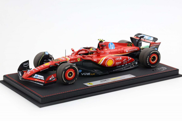 BBR 241855DDIE 1/18 Ferrari SF-24 Italian GP 2024 C.Sainz （ケース付）