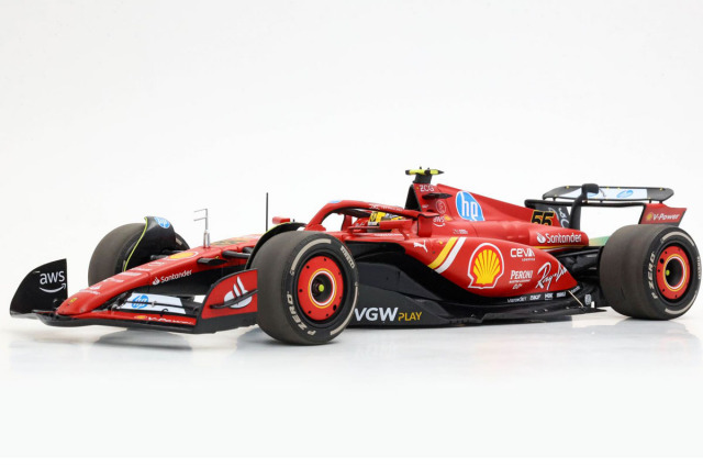 予約商品 ** BBR 241855DDIE 1/18 Ferrari SF-24 Italian GP 2024 C