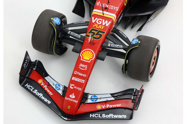 予約商品 ** BBR 241855DDIE 1/18 Ferrari SF-24 Italian GP 2024 C