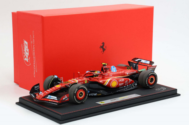 予約商品 ** BBR 241855DDIE 1/18 Ferrari SF-24 Italian GP 2024 C