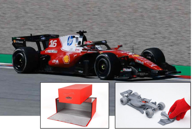 ** 予約商品 ** BBR 2618C16DIE 1/18 Ferrari SF26 F1 Barcelona-Catalunya GP 2026 C.Leclerc （ケース付）