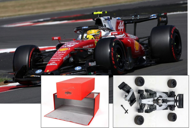 ** 予約商品 ** BBR 2618D44DIE 1/18 Ferrari SF26 F1 British GP 2026 L.Hamilton （ケース付）