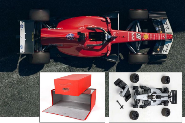 ** 予約商品 ** BBR 2618E16DIE 1/18 Ferrari SF26 Italia GP 2026 (Schumacher Tribute) C.Leclerc（ケース付）