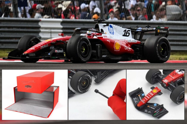 ** 予約商品 ** BBR 2618F16DIE 1/18 Ferrari SF26 F1 USA GP Austin - Special livery Leclerc（ケース付）