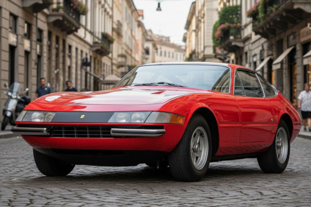 ** 予約商品 ** BBR270A Ferrari 365 GTB/4 Daytona Rosso Corsa