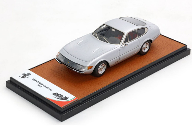 予約商品 ** BBR270C Ferrari 365 GTB/4 Daytona Argento ミニカー専門