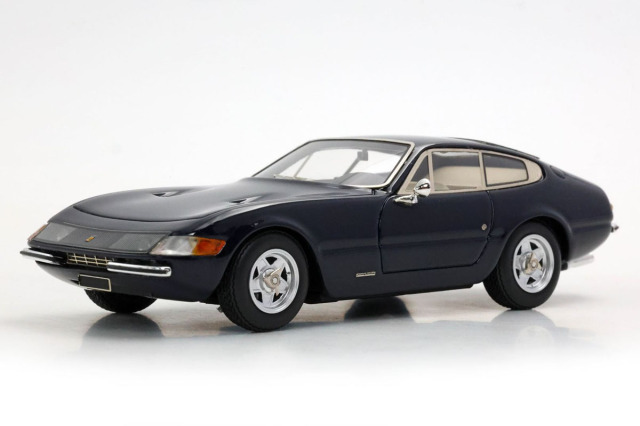 予約商品 ** BBR270E Ferrari 365 GTB/4 Daytona Blu Pozzi - Beige