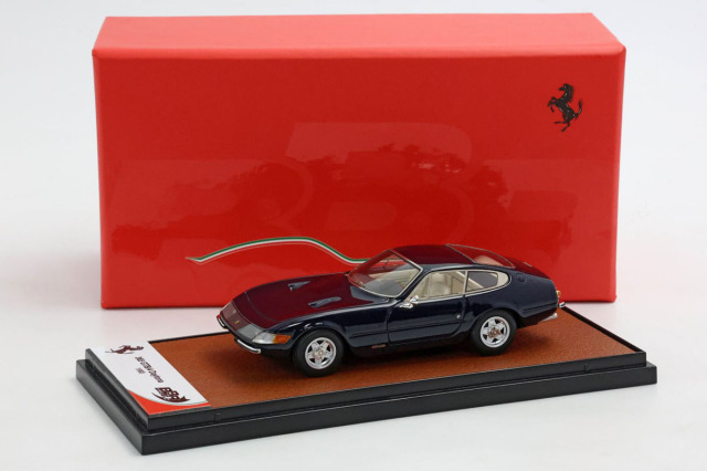予約商品 ** BBR270E Ferrari 365 GTB/4 Daytona Blu Pozzi - Beige