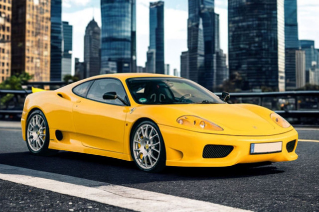 ** 予約商品 ** BBR273B1 Ferrari 360 Challenge Stradale Giallo Modena