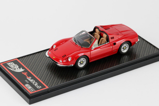 BBRC054A Ferrari Dino 246 GTS 1972 Rosso Corsa Limited 500pcs