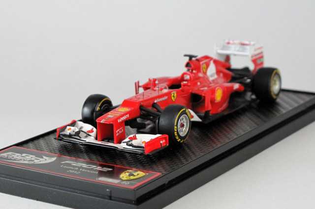 BBRC082 Ferrari F2012 Launch version Limited 80pcs ミニカー専門店  