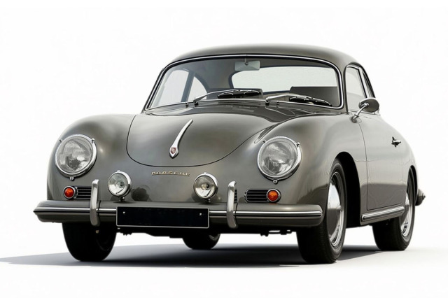 ** 予約商品 ** BBR C1820GV 1/18 Porsche 356A 1955 Graphite Grey Limited 48pcs（ケース付）