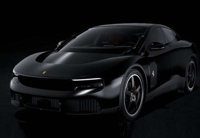 ** 予約商品 ** BBRC1863DV 1/18 Ferrari Luce Panoramic roof Nero Lucido （ケース付）