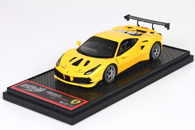 BBRC197C 1/43 Ferrari 488 Challenge Giallo Modena Limited 24pcs