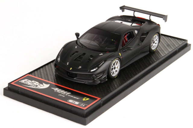 BBRC197D 1/43 Ferrari 488 Challenge Nero Opaco Limited 24pcs
