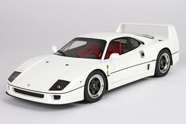 ** 予約商品 ** BBRC212F1 1/43 Ferrari F40 1987 Avus White - Red Seats Limited 20pcs