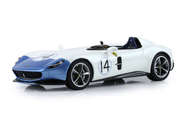 BBRC220BS Ferrari Monza SP1 Bianco Sanae / Blue nose Limited 50pcs