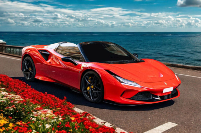 ** 予約商品 ** BBRC232B2 1/43 Ferrari F8 Tributo Spider Rosso Corsa