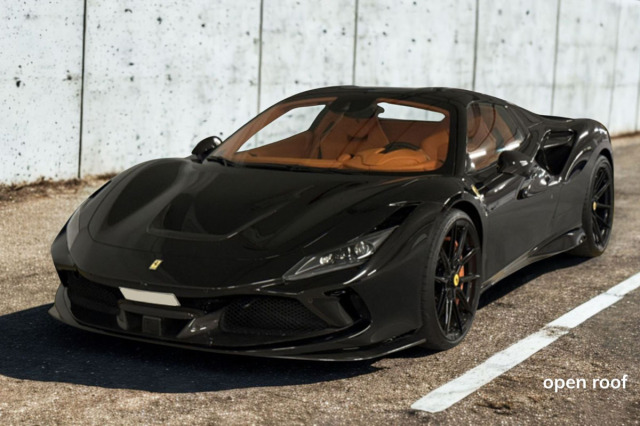 ** 予約商品 ** BBRC232R 1/43 Ferrari F8 Tributo Spider Nero DS