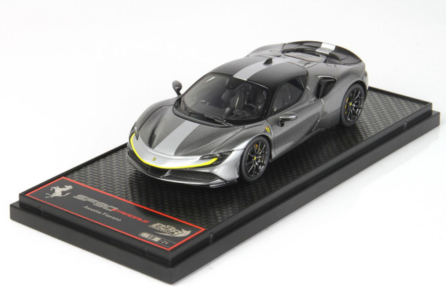 【お取り寄せ商品】 BBRC239CST Ferrari SF90 Stradale Pack Fiorano Metallic iron Grey Limited 24pcs